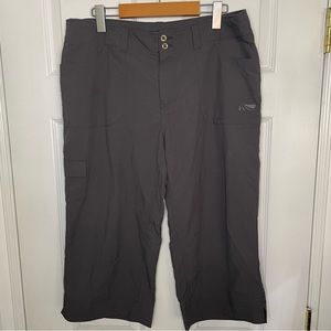 Marika grey hiking capri pant Size Large